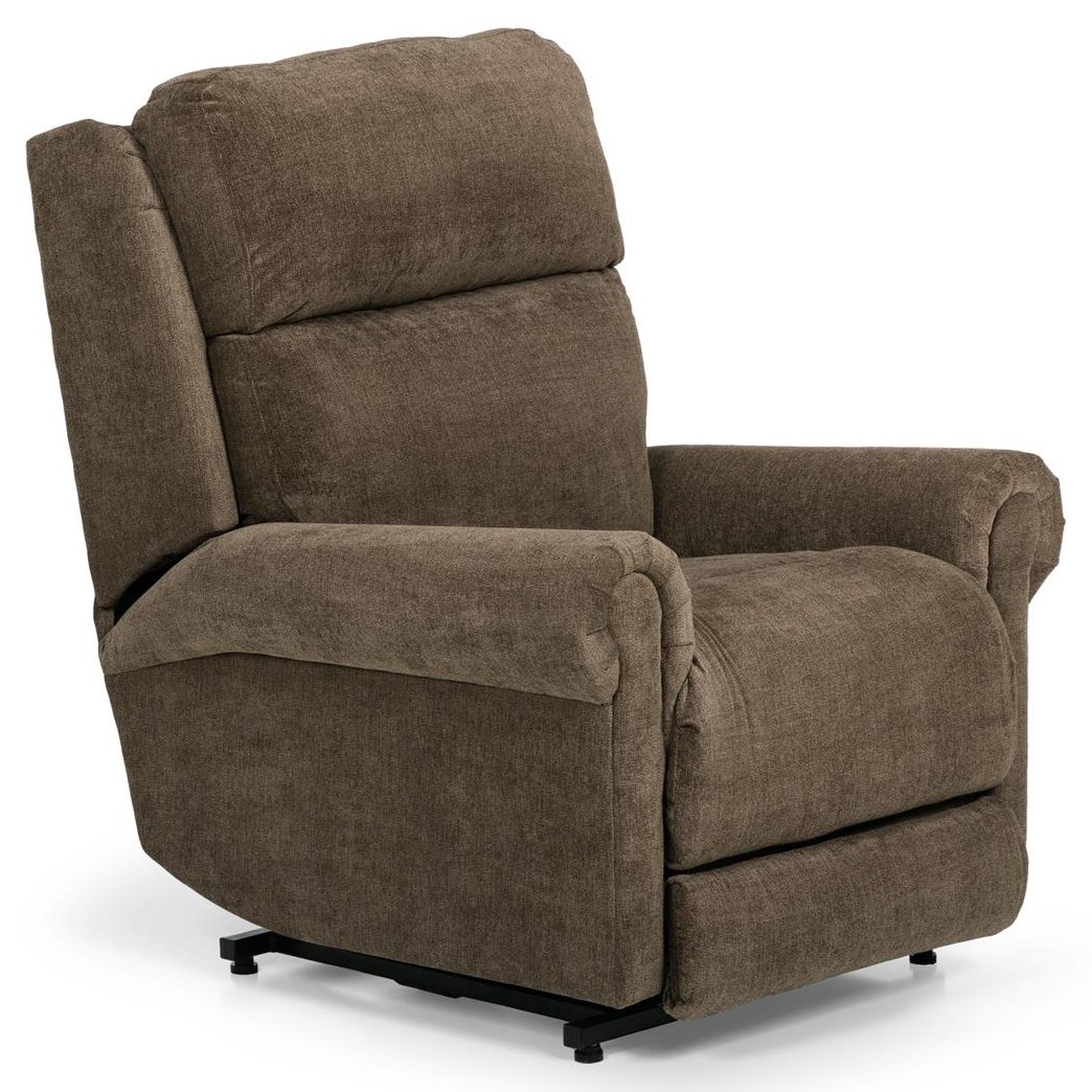 Power lift chair with adjustable headrest sales and lumbar